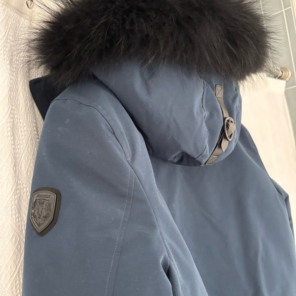 RUDSAK Navy Bomber Jacket. - Picture 11 of 11